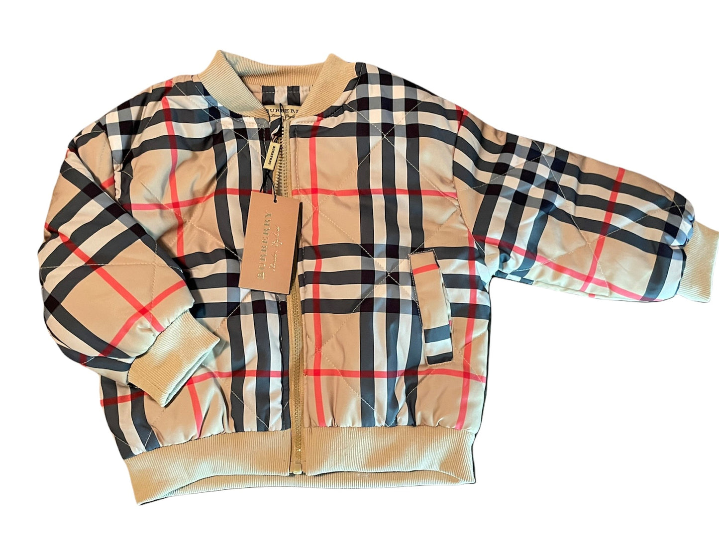BB Plaid Bomber Jacket (Unisex)