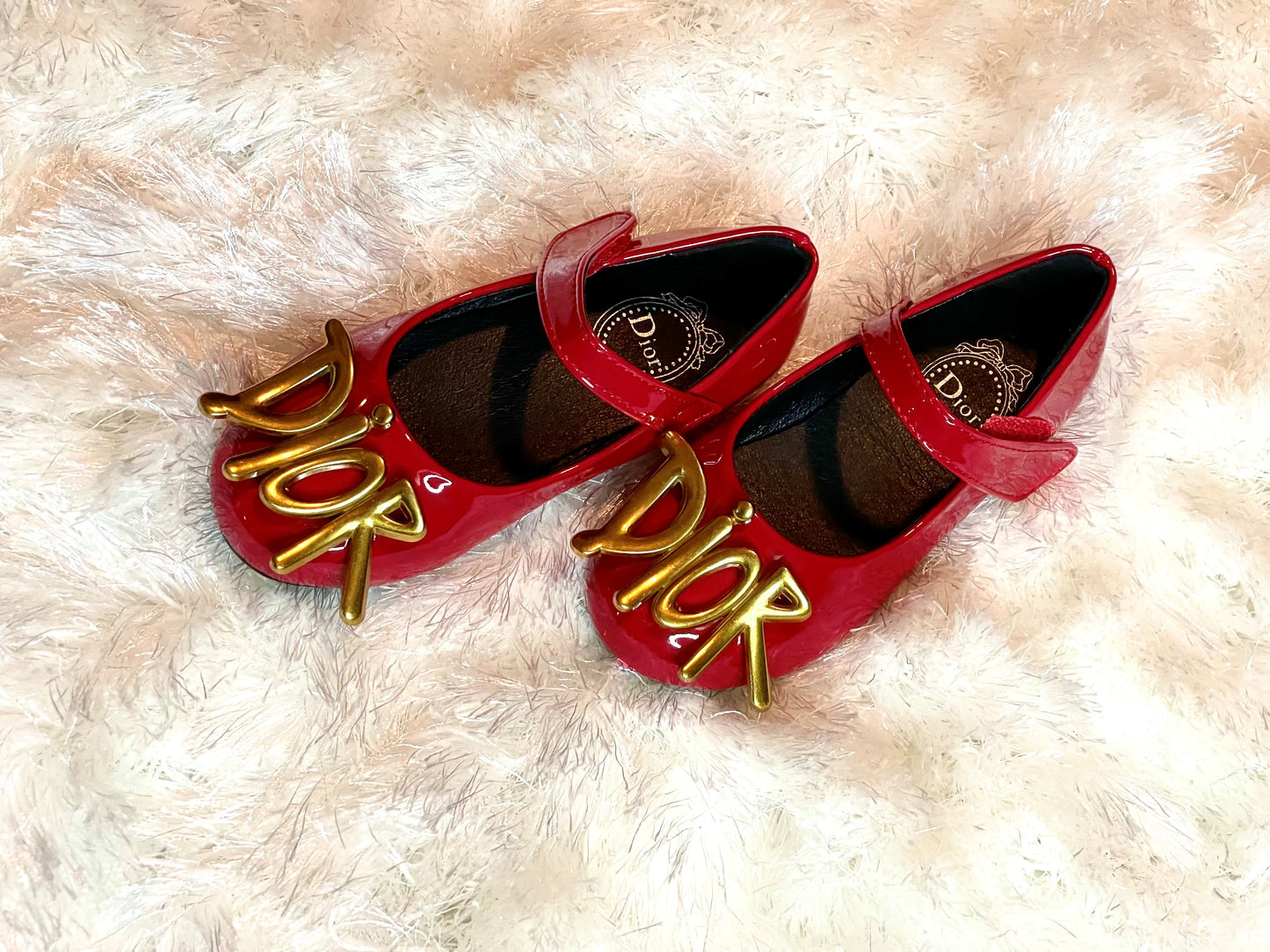 I Dior You Mary Janes (Red)