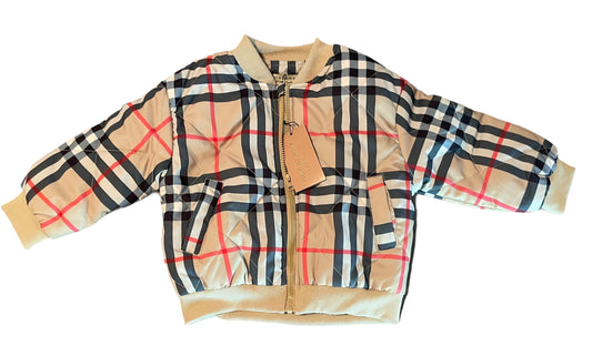 BB Plaid Bomber Jacket (Unisex)