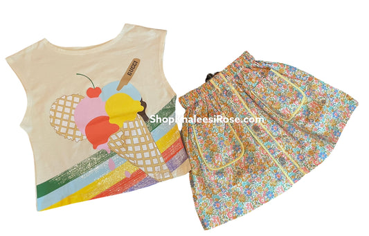 GG Ice Cream Dream Skirt Set